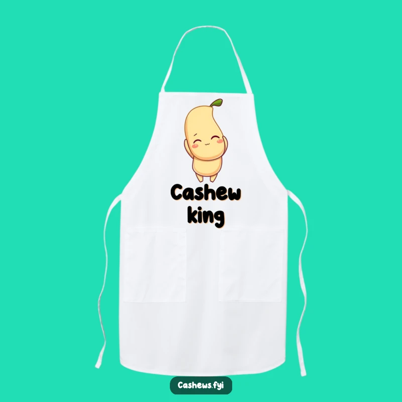 Funny Cashew Apron - Hilarious Nutty Character Kitchen Gift for Cook
