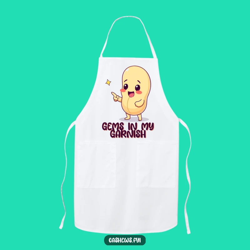 Funny Cashew Nut Explorer Apron - Dig for Laughs!
