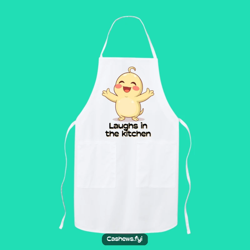 Funny Laughing Cashew Apron: Cook with Joy and Infectious Giggles