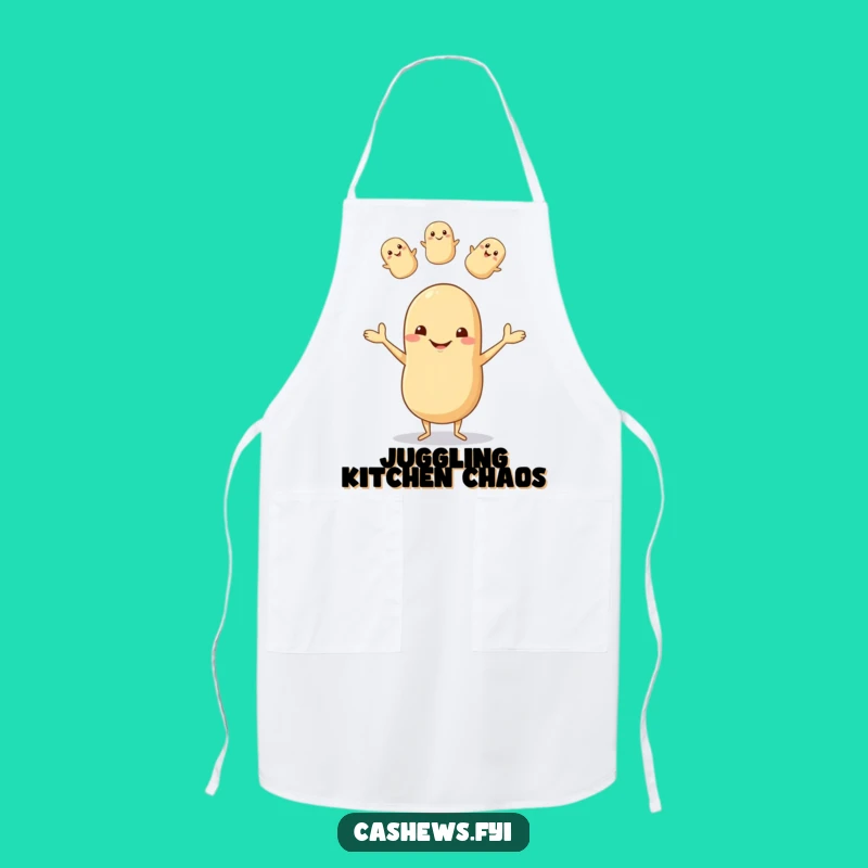 Funny Cashew Juggling Apron: Cook and Laugh with This Nutty Kitchen Companion