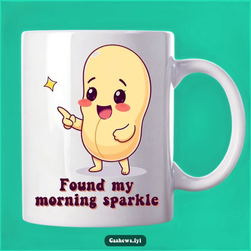 Funny Cashew Nut Treasure Hunter Mug - Exciting Find Funny Gift!