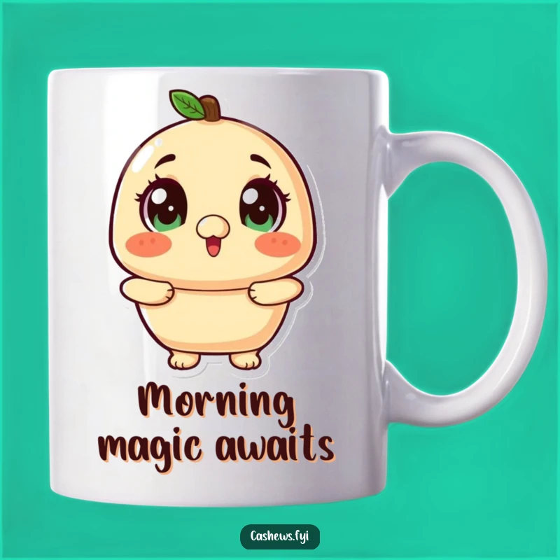 Funny Kawaii Cashew Wonder Mug - Hilarious Gift for Enthusiastic Cashew Lovers
