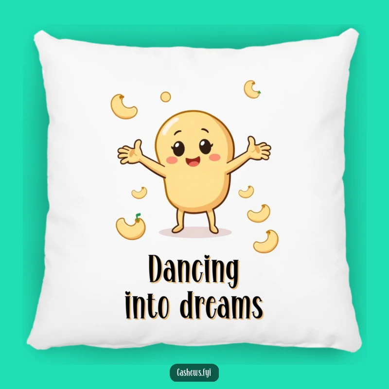Funny Cashew Dance Pillow: Cuddle Up with Nutty Moves and Comedic Softness