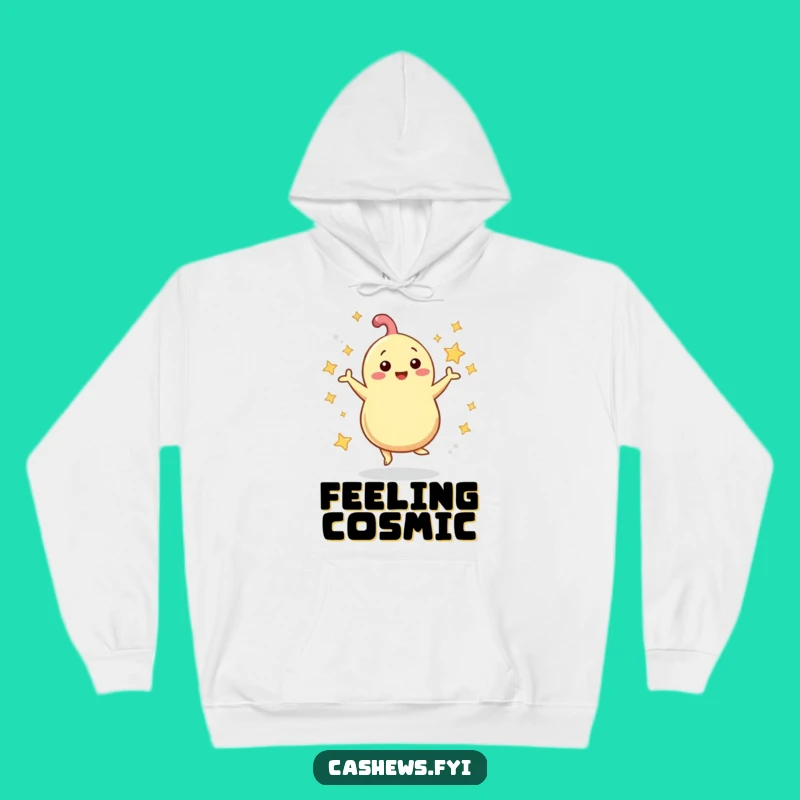 Funny Cashew Hoodie: Cozy Starry Nut Grooving Sweatshirt