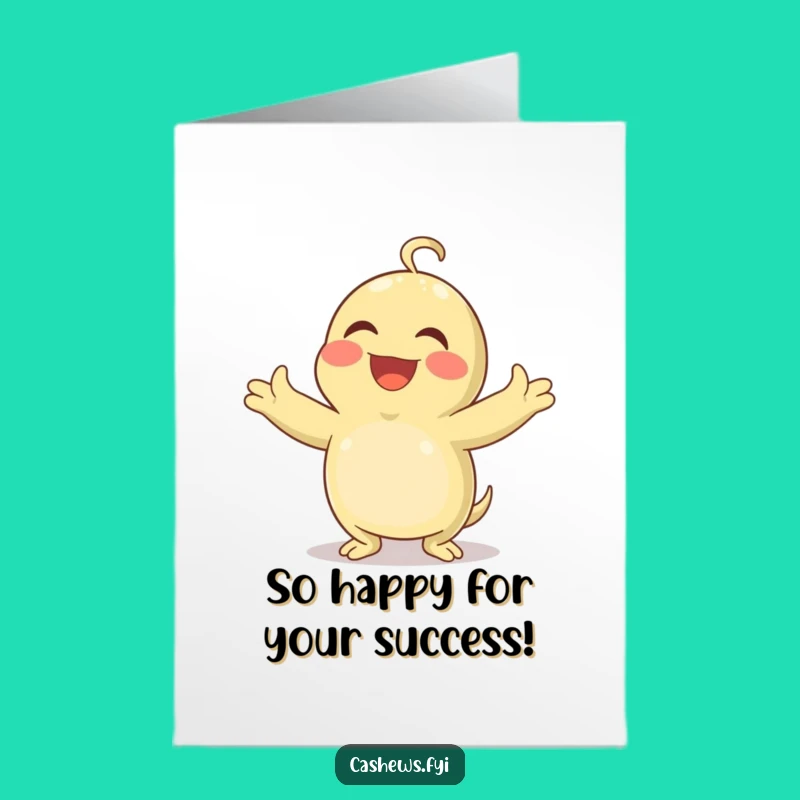 Hilarious Free Printable Congrats Card: Cashew's Laughter Downloadable Celebration