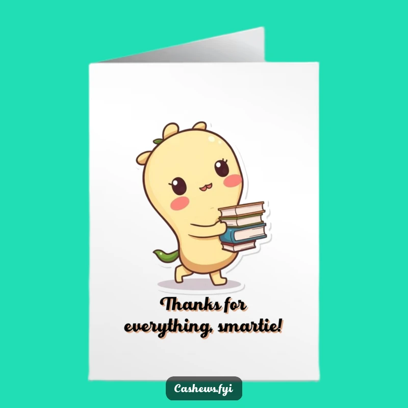 Free Printable Thank You Card: Tripping Cashew for a Funny DIY Appreciation