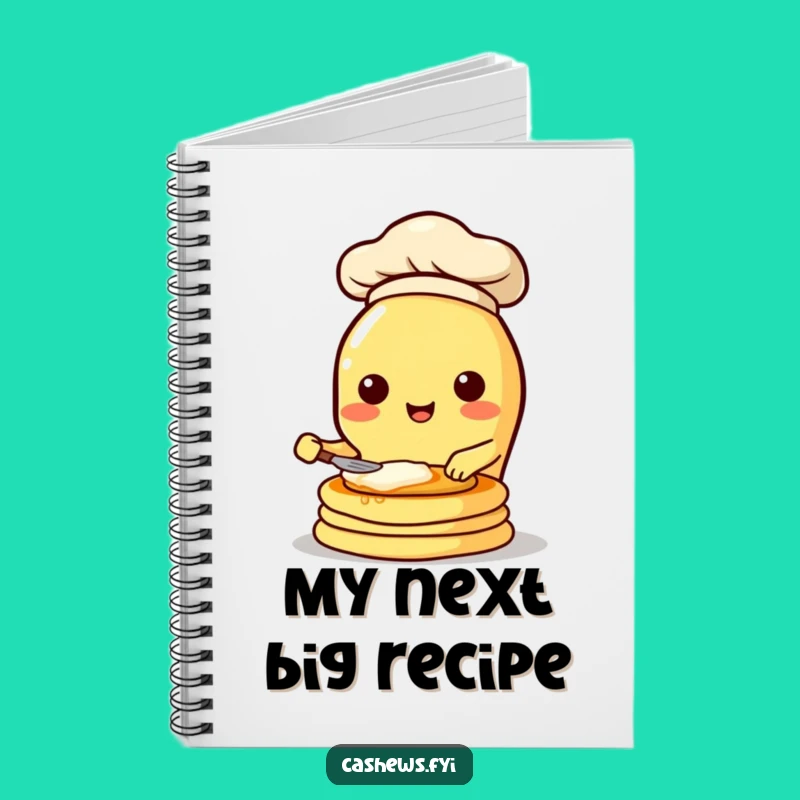 Funny Cashew Chef Notebook: Journal Your Ideas with Humor