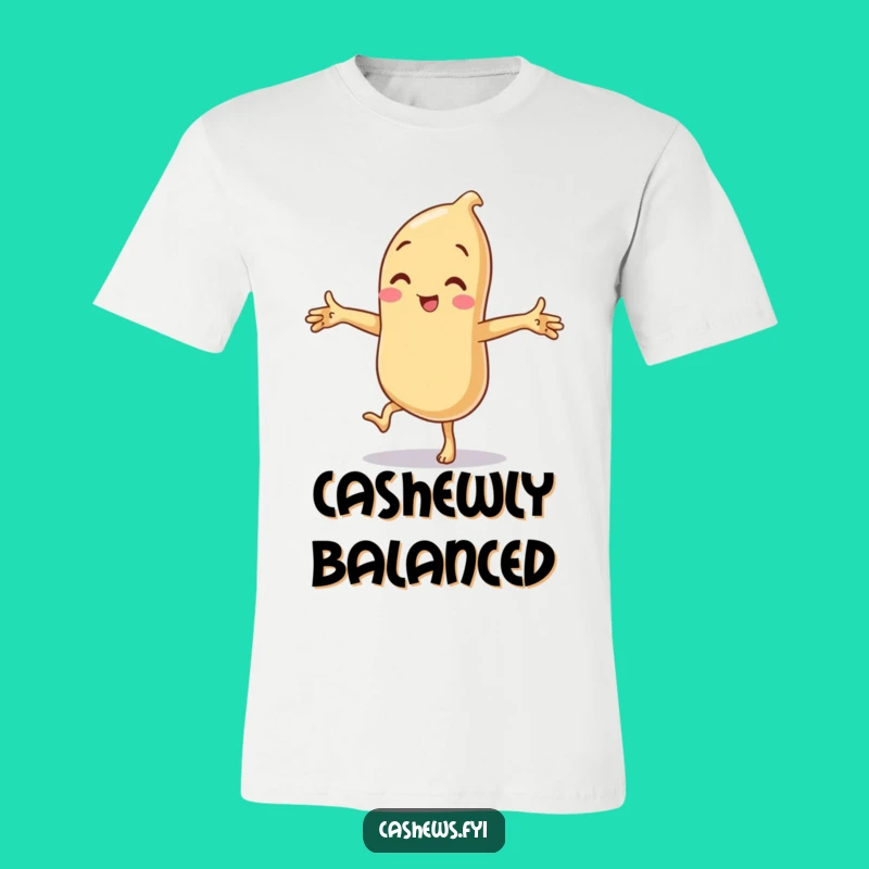 Funny Cashew T-Shirt: Wearable Humor for Nutty Personalities and Big Laughs