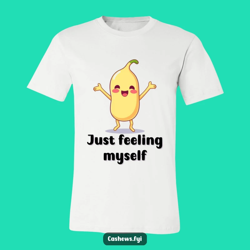Funny Kawaii Cashew Dance T-Shirt - Energetic & Hilarious Apparel