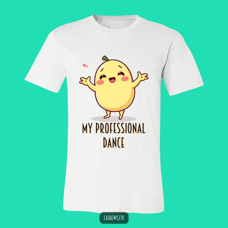 Funny Kawaii Cashew Dance T-Shirt - Hilarious Nutty Apparel for Groovy Moves
