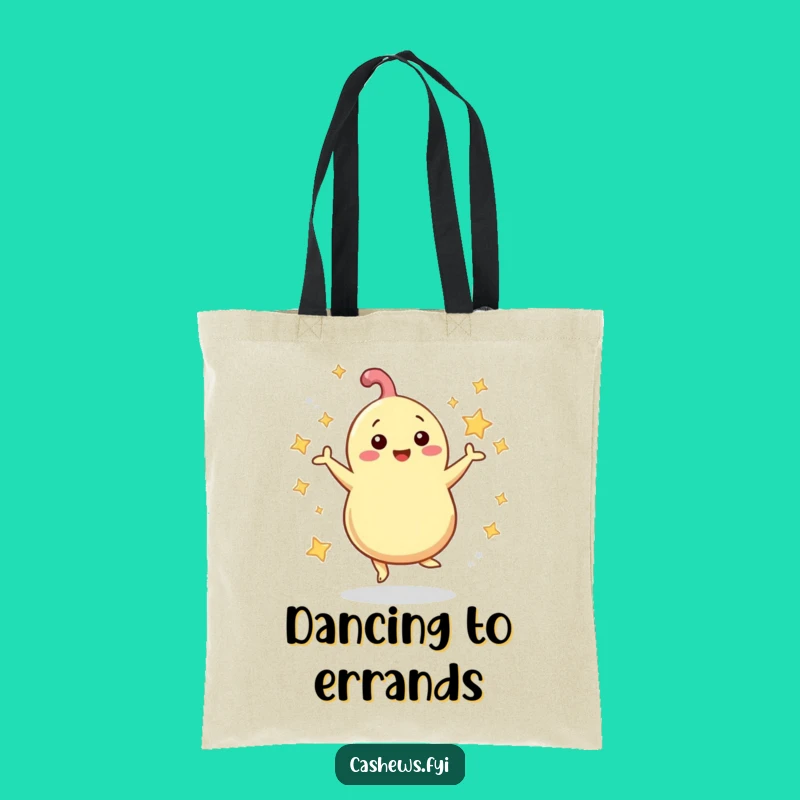 Funny Cashew Tote Bag: Starry Nut Grooving, Hilarious Accessory
