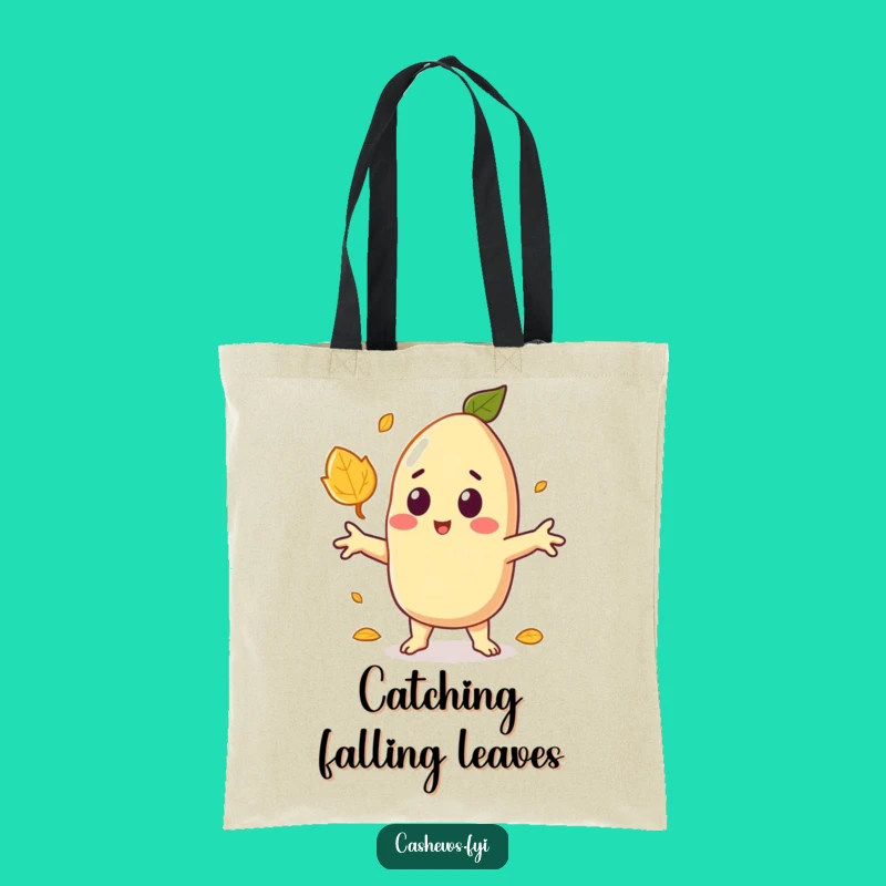Funny Surprised Cashew Tote Bag: Carry Your Aha! Moments